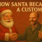 Santa became a customer