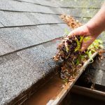 Dirty gutter
