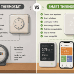 Old and new smart thermostat improved [city]